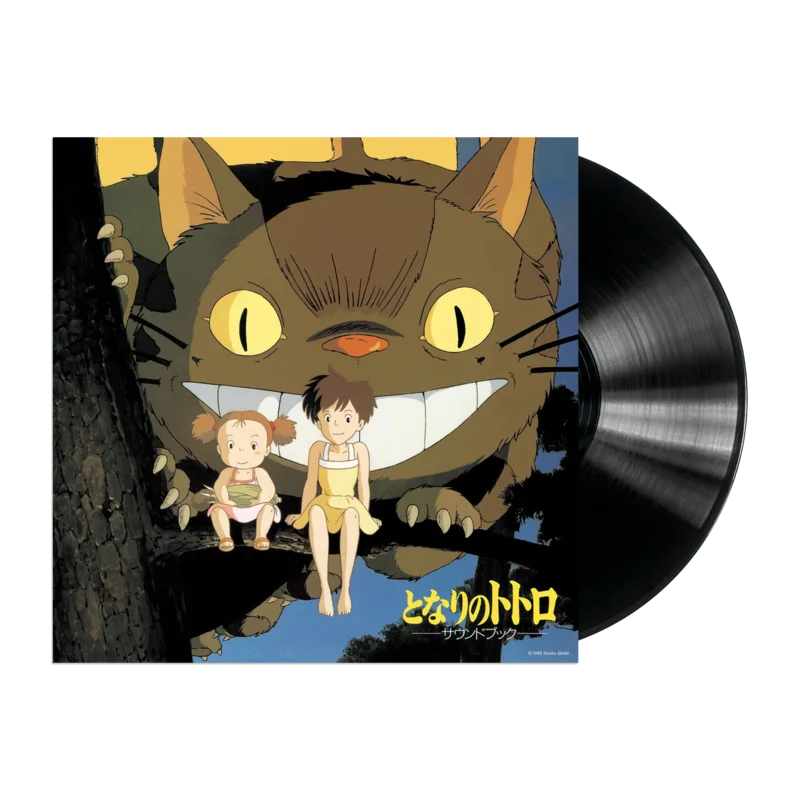 My Neighbor Totoro Sound Book LP Black Vinyl