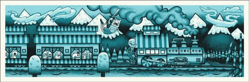 Mystery Train (Blue Colorway)