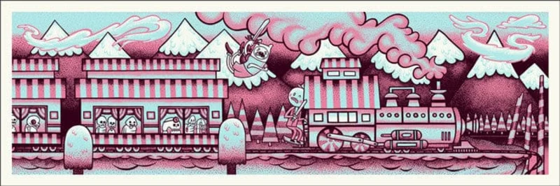 Mystery Train (Pink Colorway)