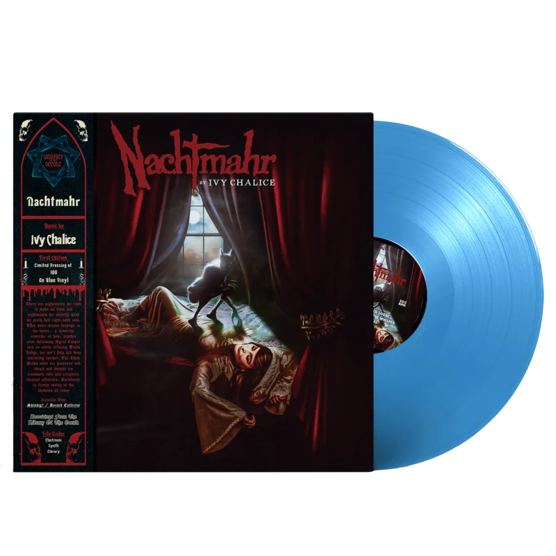 Nachtmahr LP by Ivy Chalice Mondo Exclusive Blue Vinyl