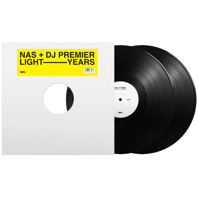 Nas and DJ Premier - Light-Years (White Label)