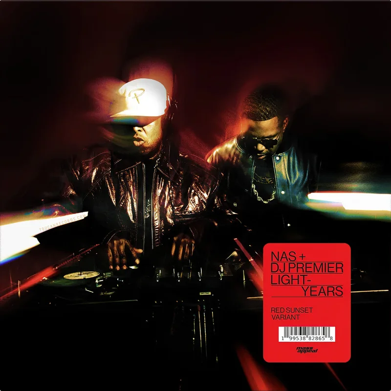 Nas + DJ Premier - Light-Years [Limited 2LP Sunset Red Vinyl]