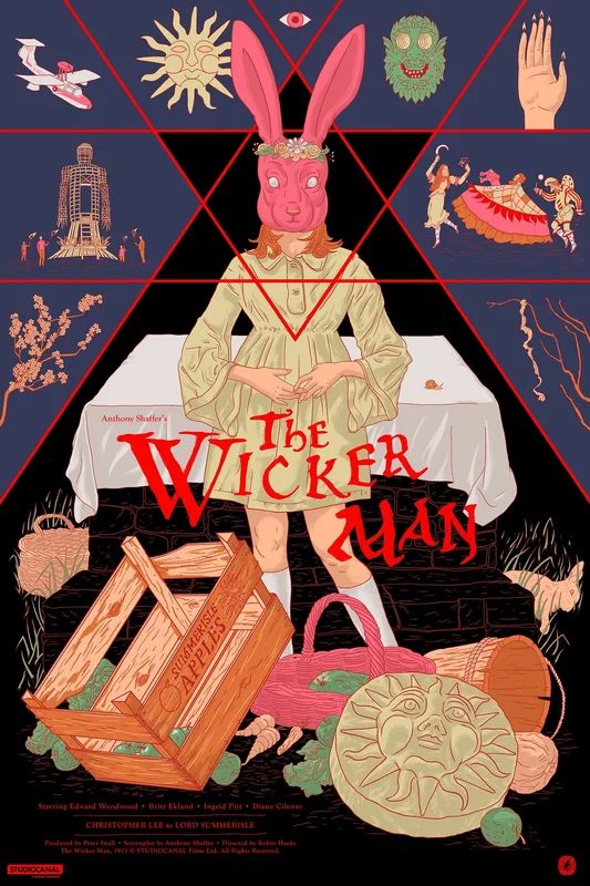 Nautilus x Mondo: The Wicker Man Poster