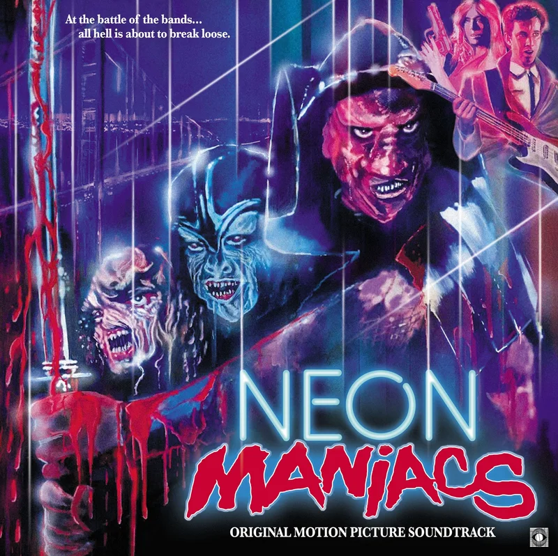 Neon Maniacs - Original Motion Picture Soundtrack LP Mondo Exclusive Mondo Exclusive Split Vinyl