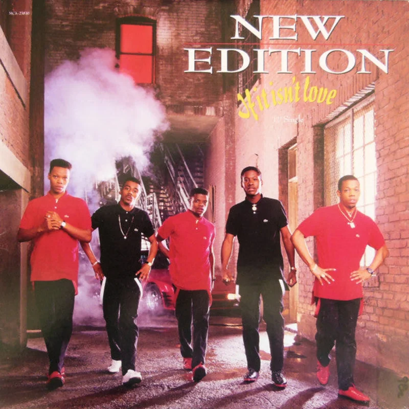 New Edition-If It Isn't Love 12" Single