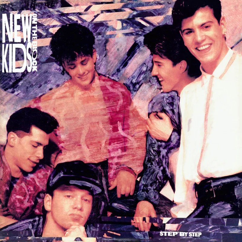 New Kids On The Block - Step By Step [Black Vinyl LP]