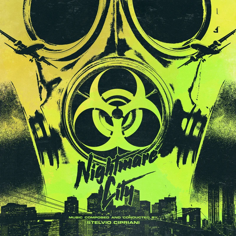 Nightmare City (Incubo Sulla Citt Contaminata) Original Soundtrack 2XLP 140 Gram Contamination Green Vinyl