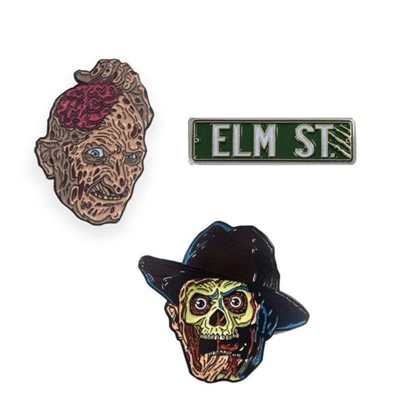 Nightmare On Elm Street Enamel Pin Set