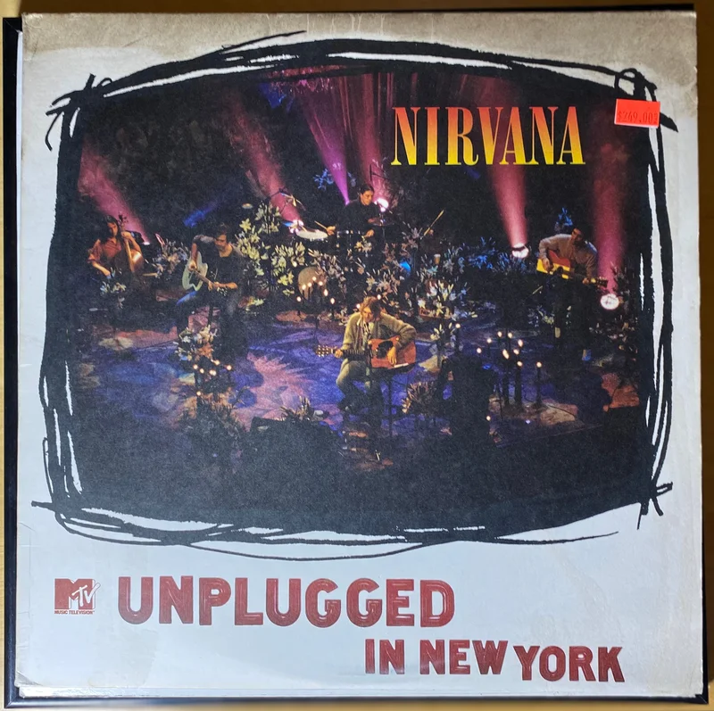 Nirvana - MTV Unplugged In New York -Original release 1994 White vinyl