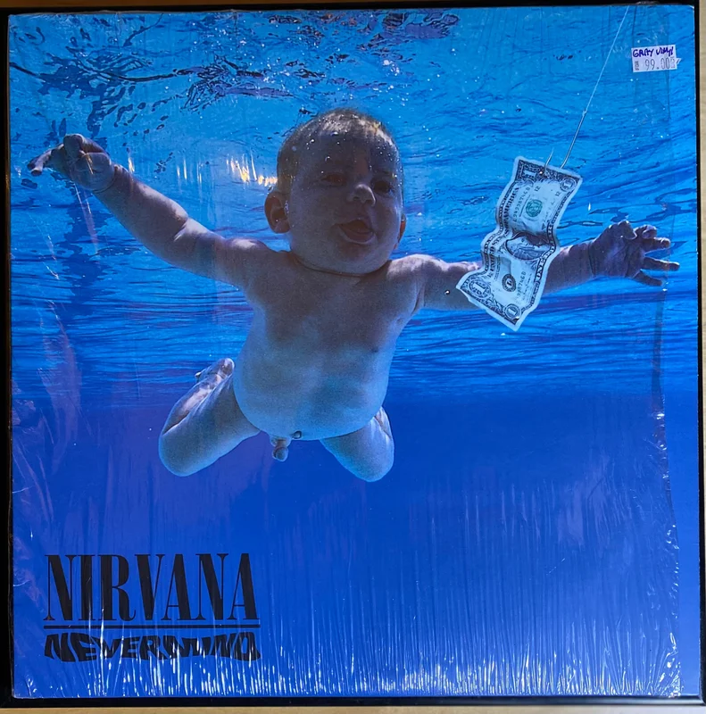 Nirvana-Nevermind Limited Silver vinyl re-press