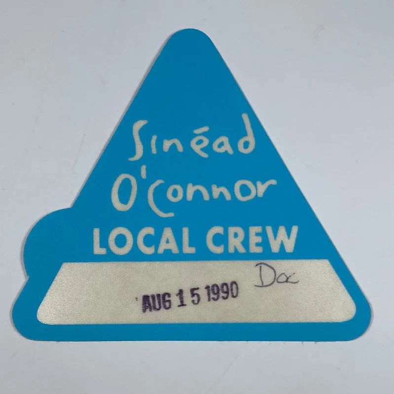 O'Connor, Sinead - Backstage Pass 1990
