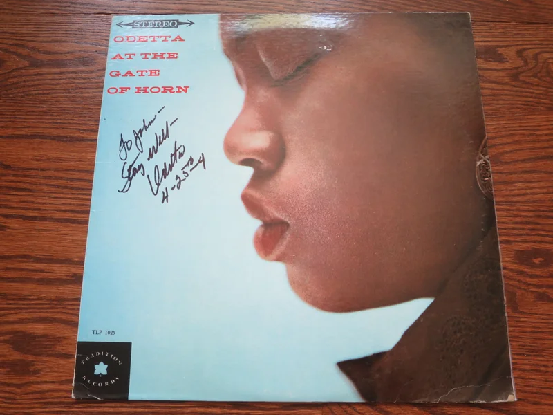 Odetta - Odetta At The Gate Of Horn (signed)