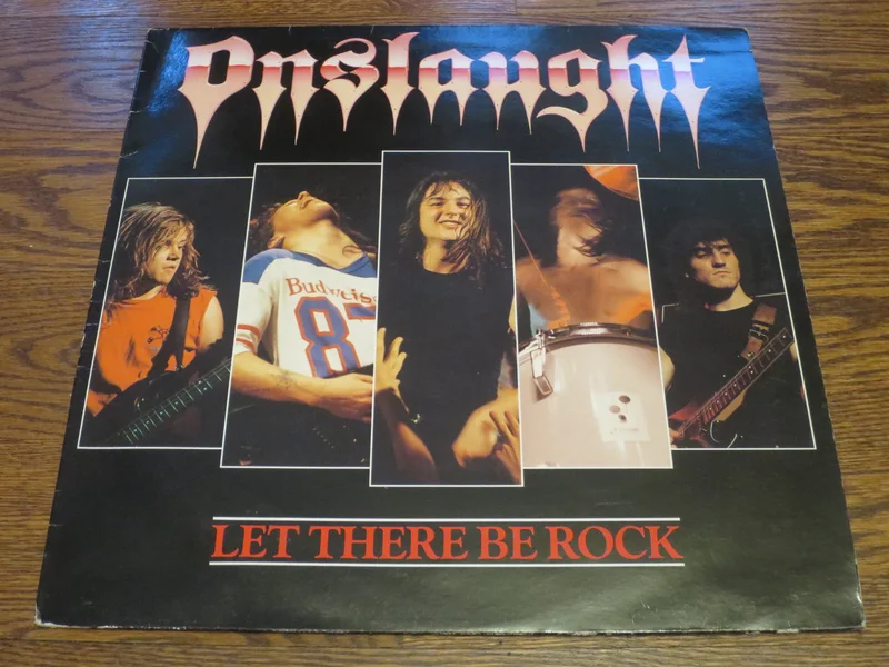 Onslaught - Let There Be Rock 12"