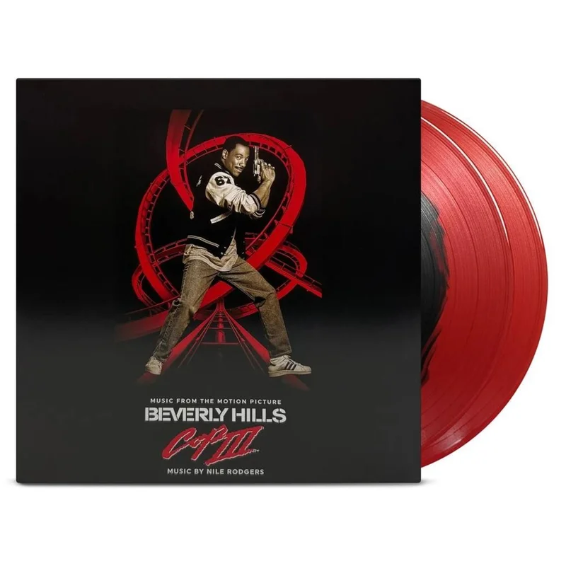 Original Soundtrack Beverly Hills Cop III - Red with Black Vinyl - 45RPM - Sealed US 2-LP vinyl set