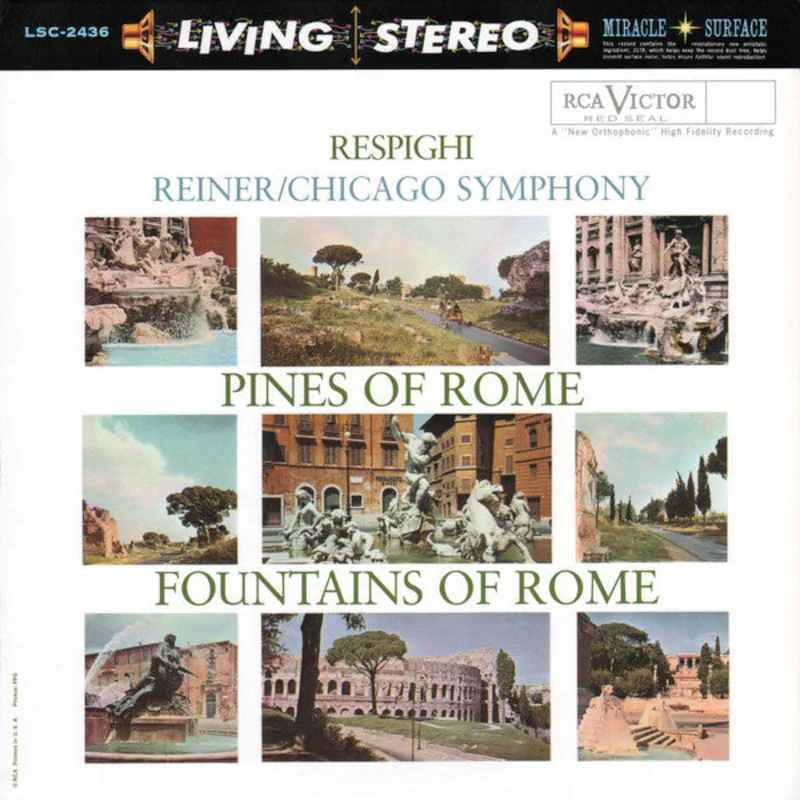 Ottorino Respighi-Pines Of Rome / Fountains Of Rome 4xLP