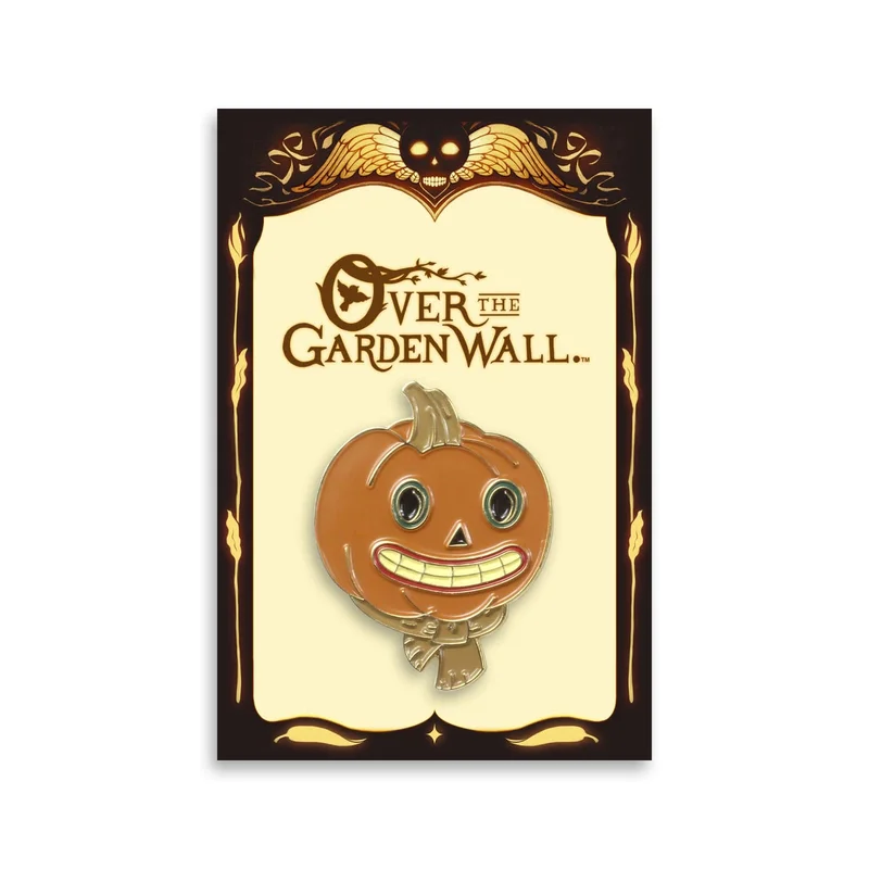 Over the Garden Wall  The Pumpkin People Enamel Pin
