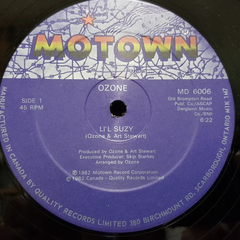 Ozone-Li'l Suzy 12" Single