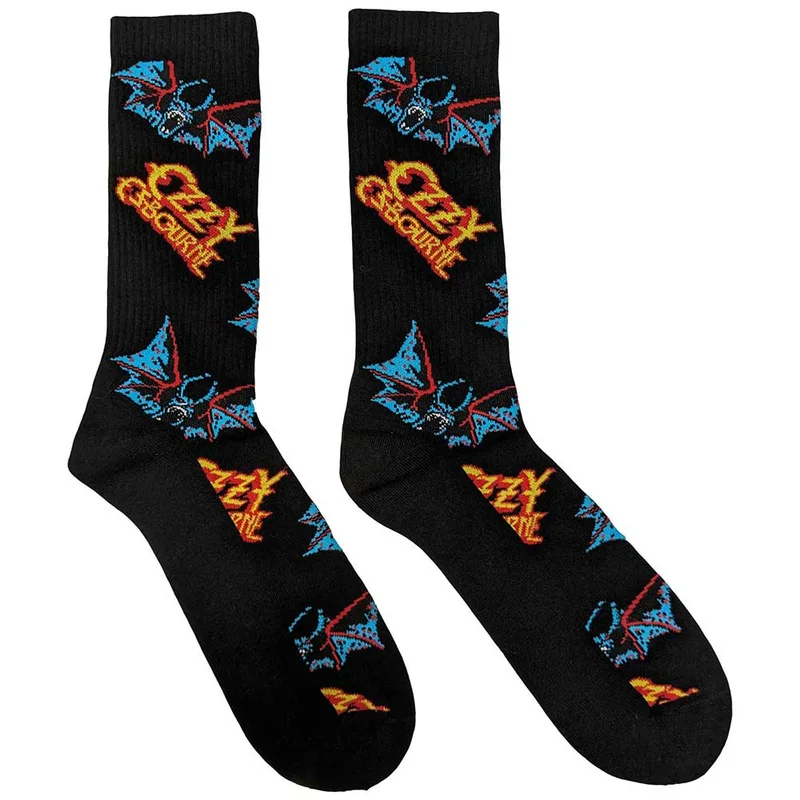 Ozzy - Logo & Bats Socks