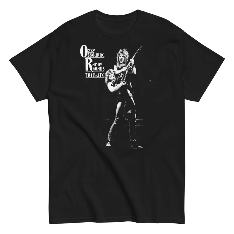 Ozzy Osbourne - Guitar T-Shirt Black
