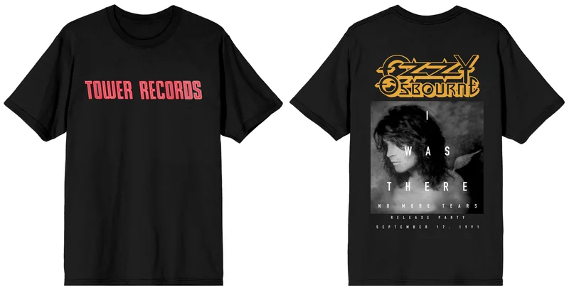 Ozzy Osbourne: No More Tears Exclusive T-Shirt