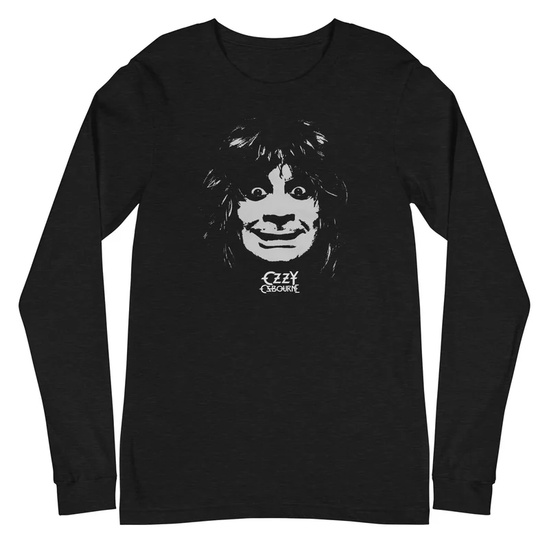 Ozzy Osbourne - Smile Long Sleeve T-Shirt Black