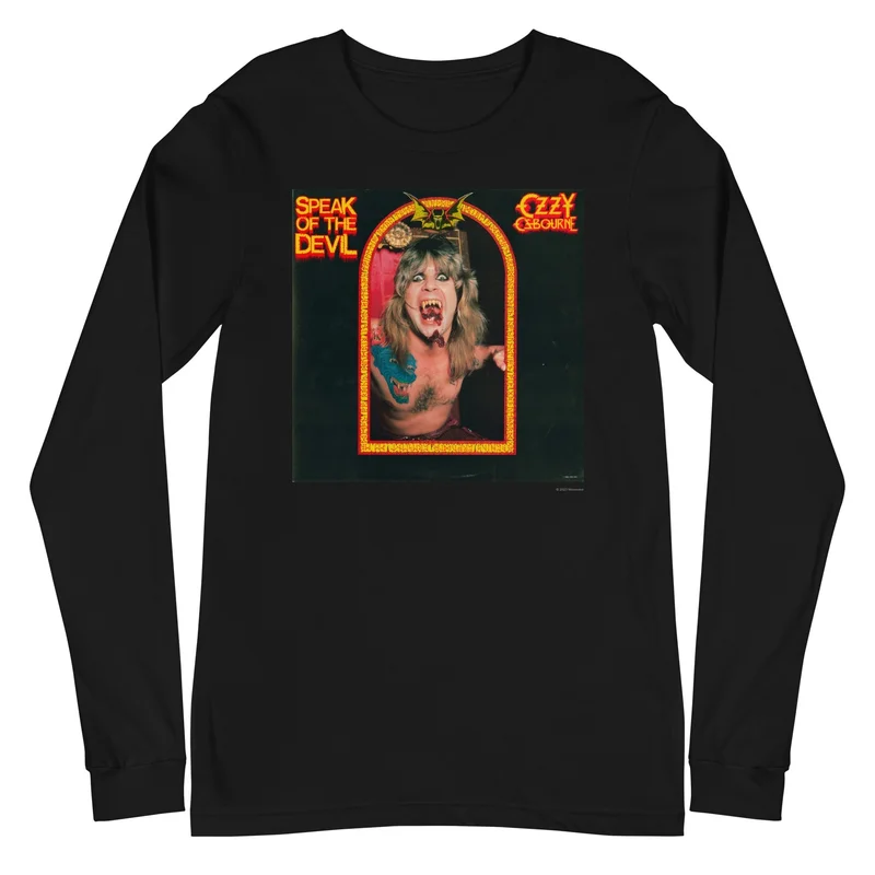 Ozzy Osbourne - Speak of the Devil Long Sleeve T-Shirt Black