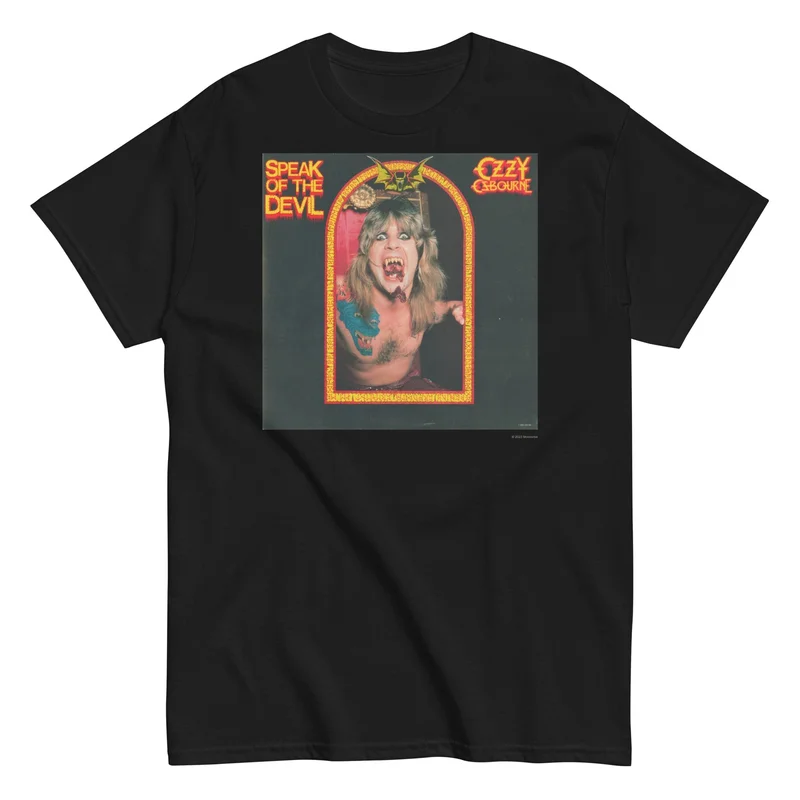 Ozzy Osbourne - Speak of the Devil T-Shirt Black