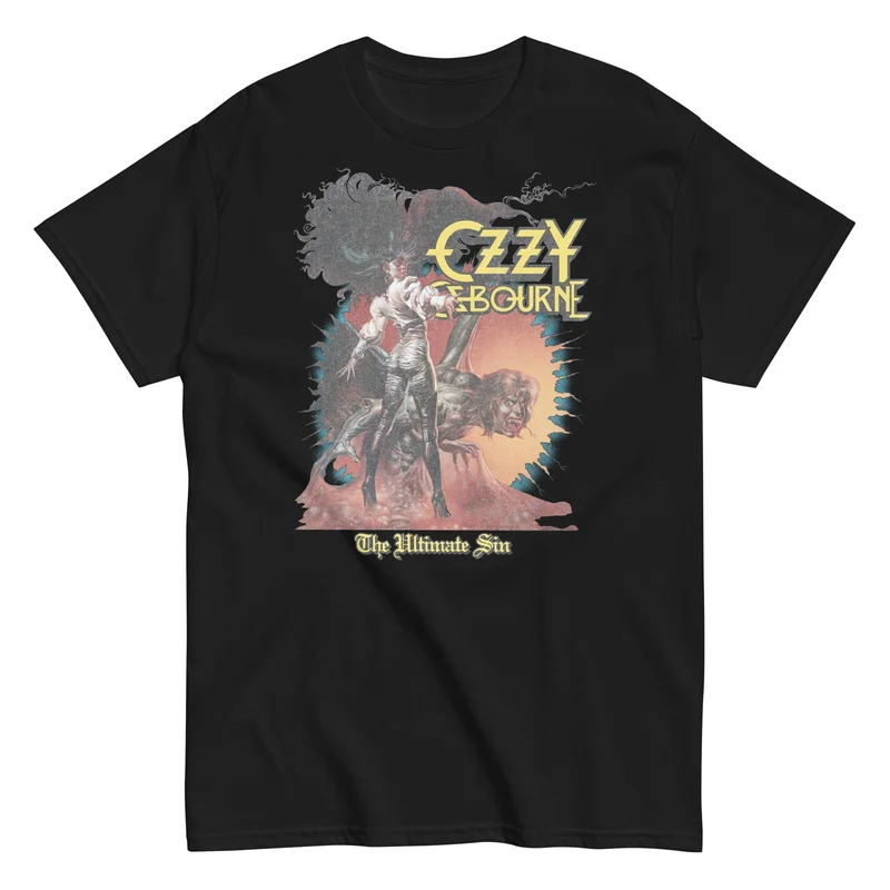 Ozzy Osbourne - The Ultimate Sin T-Shirt Black