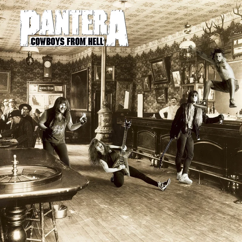 Pantera - Cowboys From Hell [Limited Edition, White & Whiskey Brown Marbled Vinyl]