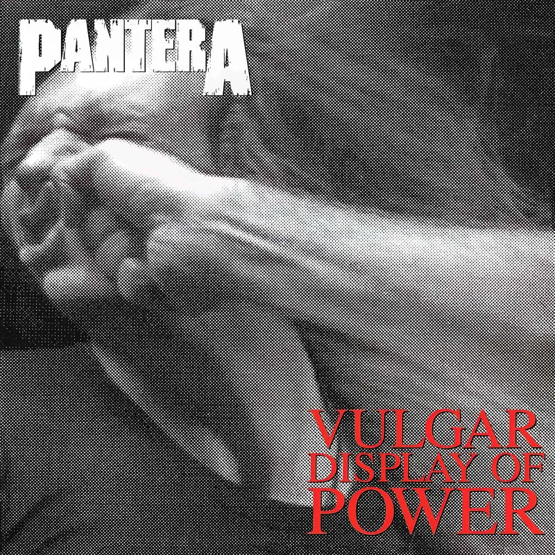 Pantera - Vulgar Display Of Power [White & Gray Marbled Vinyl]