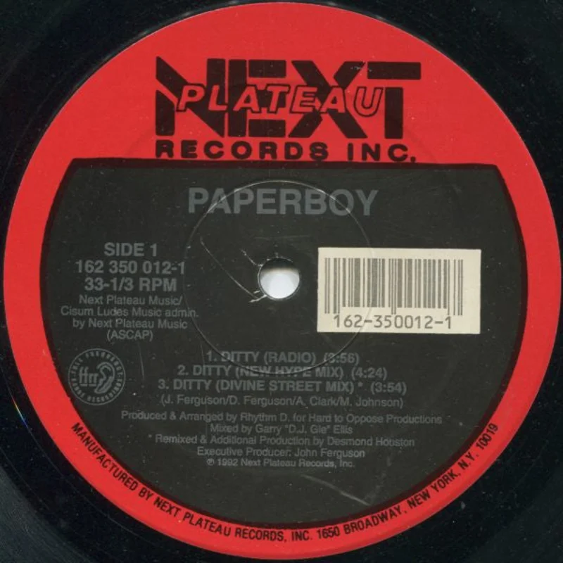 Paperboy-Ditty 12" Single