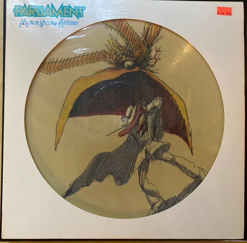 Parliament Motor booty Affair Picture disc 1976