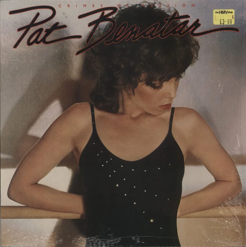 Pat Benatar Crimes Of Passion - Shrink UK Vinyl LP