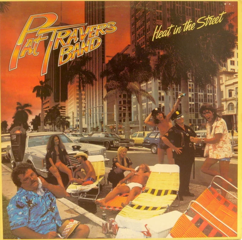 Pat Travers Band-Heat In The Street LP