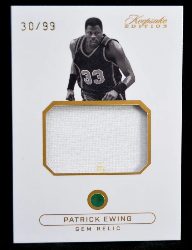Patrick Ewing - 2024 Keepsake Sports Relic 30/99
