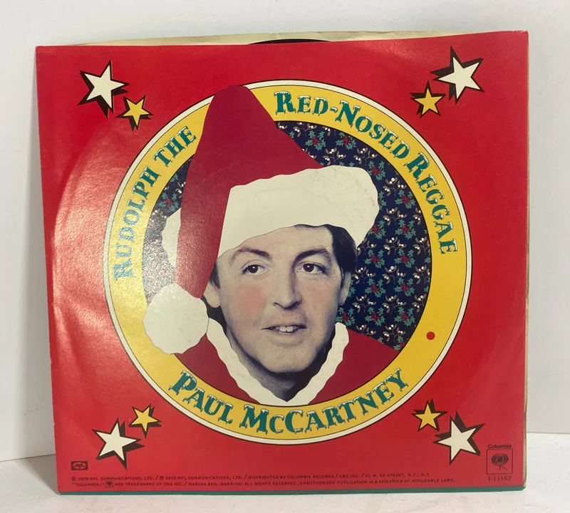 Paul  McCartney-wonderful Christmastime 7" 1979 Vg++