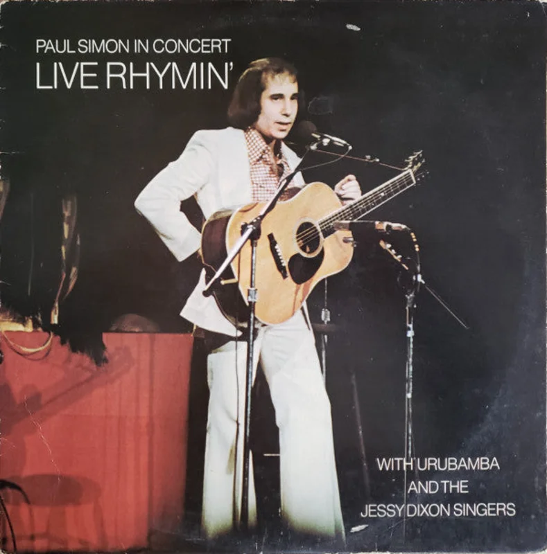 Paul Simon-Paul Simon In Concert Live Rhymin' LP