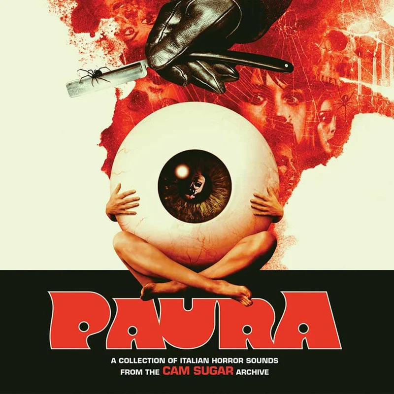 Paura (A Collection of Italian Horror Sounds from the Cam Sugar Archives) 2XLP Red & Black Splatter Vinyl Red & Black Splatter Vinyl