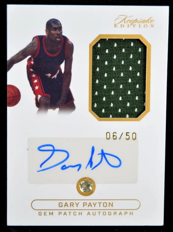 Payton, Gary - 2024 Keepsake Auto Relic 6/50