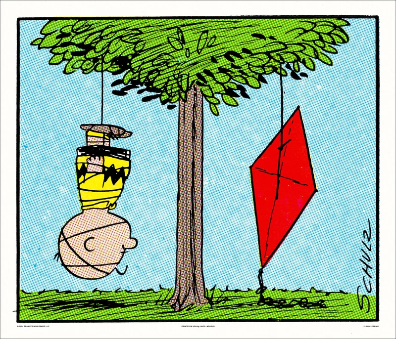 Peanuts Kite Poster