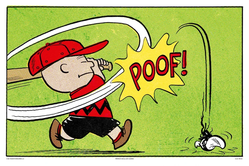 Peanuts Poof Poster