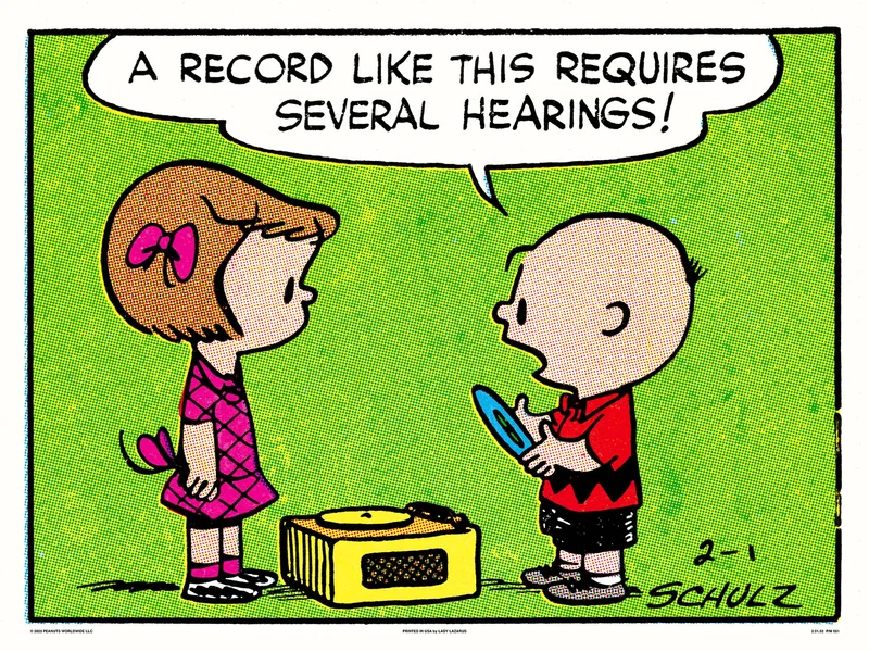 Peanuts Several Hearings Poster
