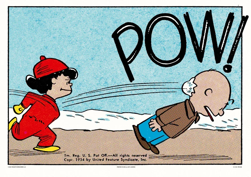 Peanuts Snowball Pow! Poster