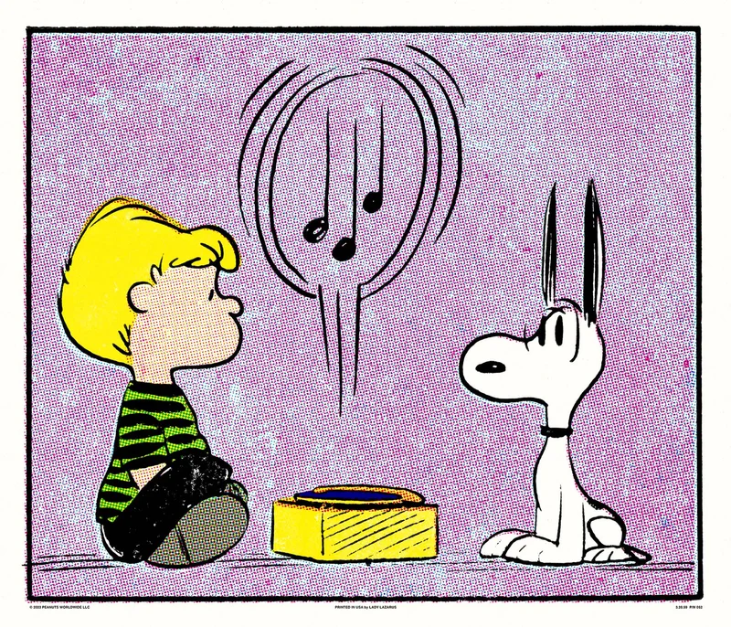 Peanuts Sound Poster