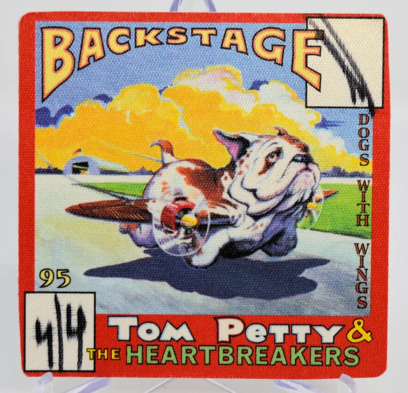 Petty, Tom - 1995 Backstage Pass & Ticket