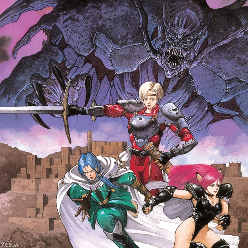 Phantasy Star IV: The End Of The Millennium - Original Video Game Soundtrack 2xLP Clear Vinyl