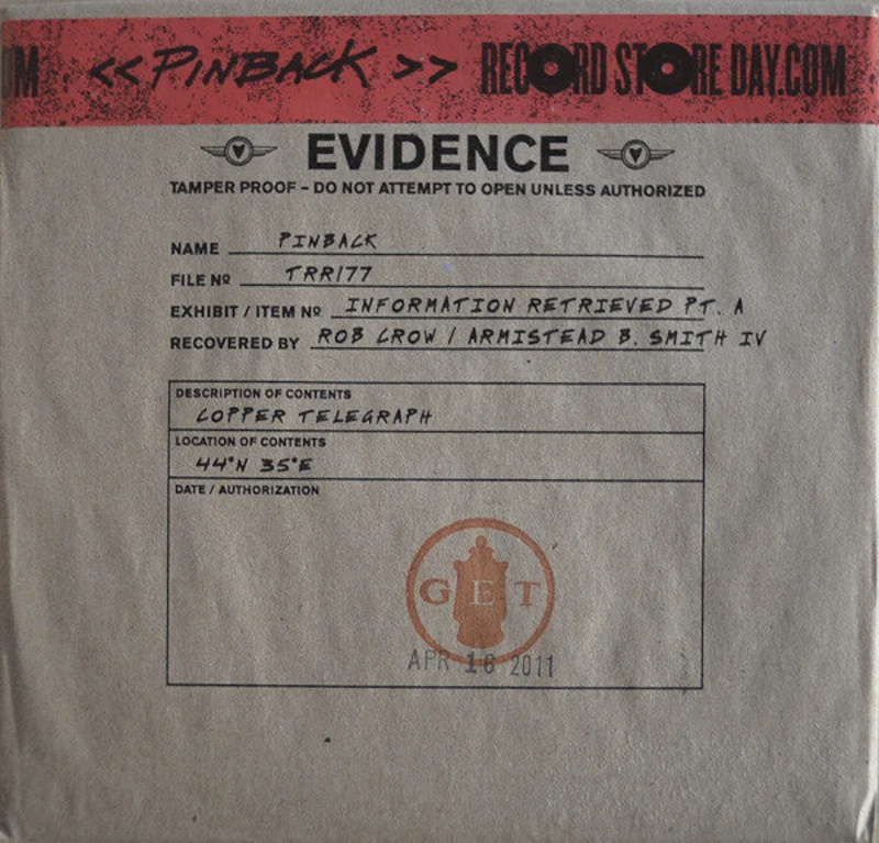 Pinback | Information Retrieved Pt. A