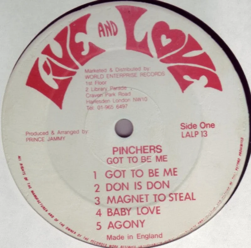 Pinchers-Got To Be Me LP