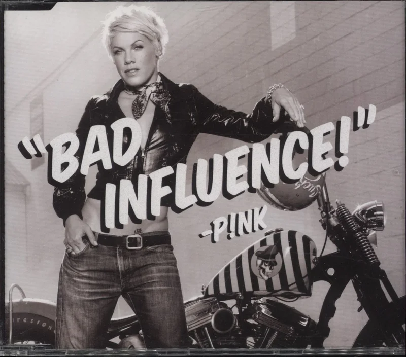Pink Bad Influence Australian CD single