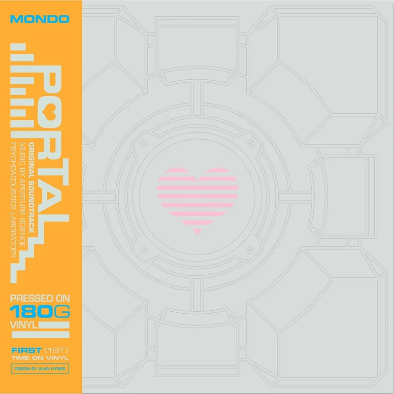 Portal Original Video Game Soundtrack LP Blue / Orange Split